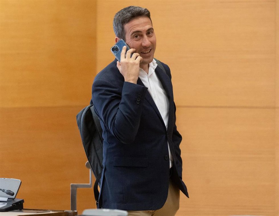 El exvicepresidente de la Diputación de Almería, Óscar Liria Sánchez.