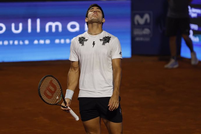 Archivo - Chile.- Garin sufrió brusco descenso y volvió a salir del top 100 del ranking ATP