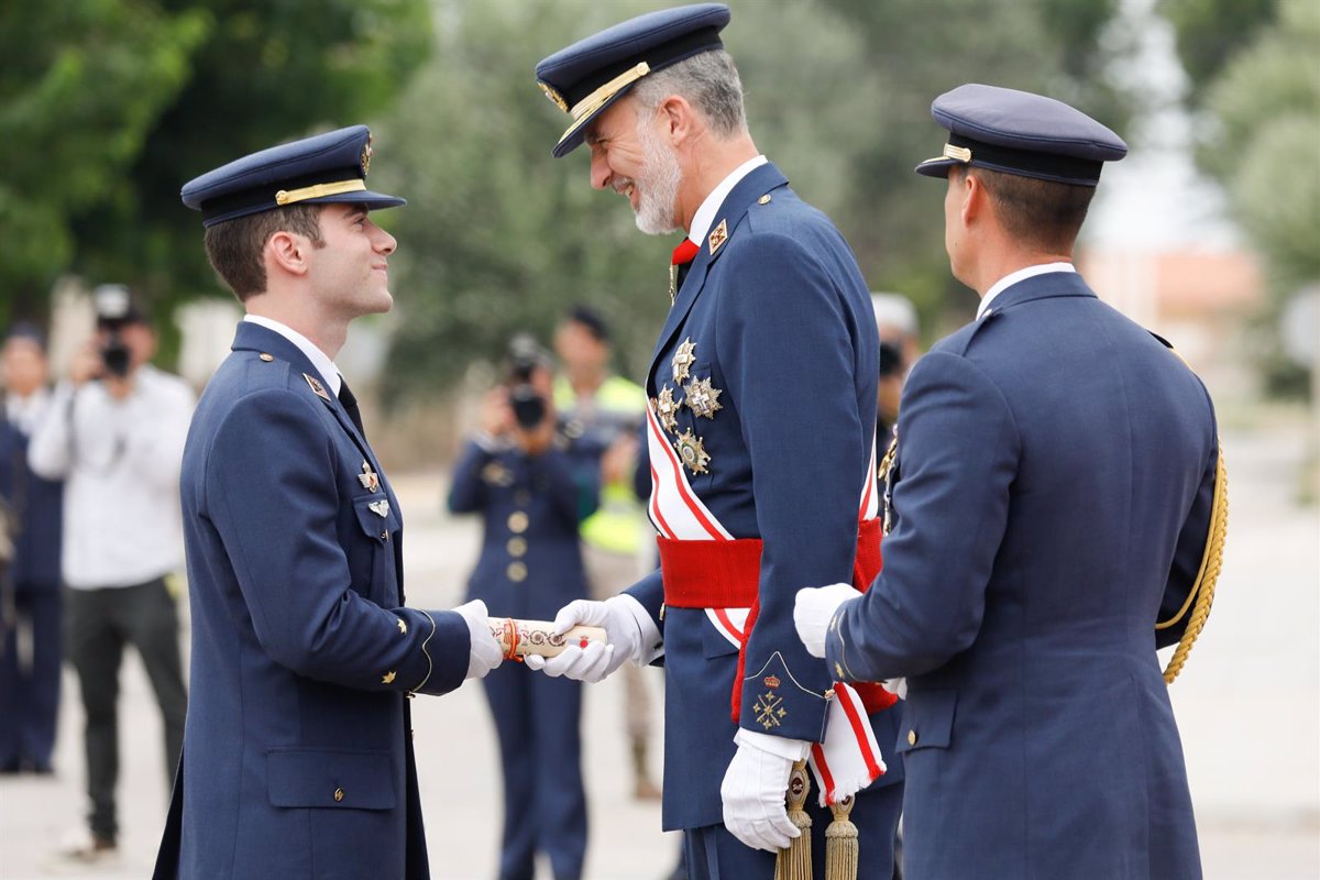 El Rey Felipe VI visitará la Academia General del Aire el próximo lunes