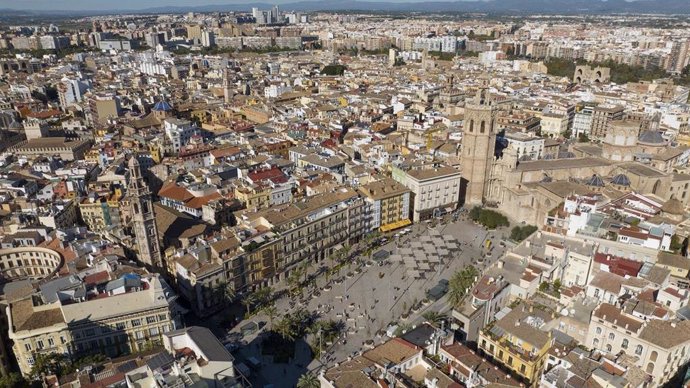 Vista aérea de València