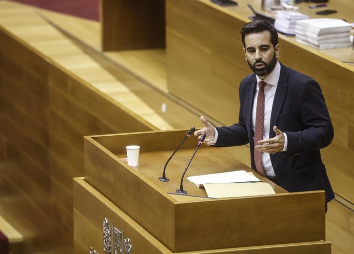 Archivo - Arxiu - El síndic del PSPV-PSOE a Les Corts, José Muñoz.