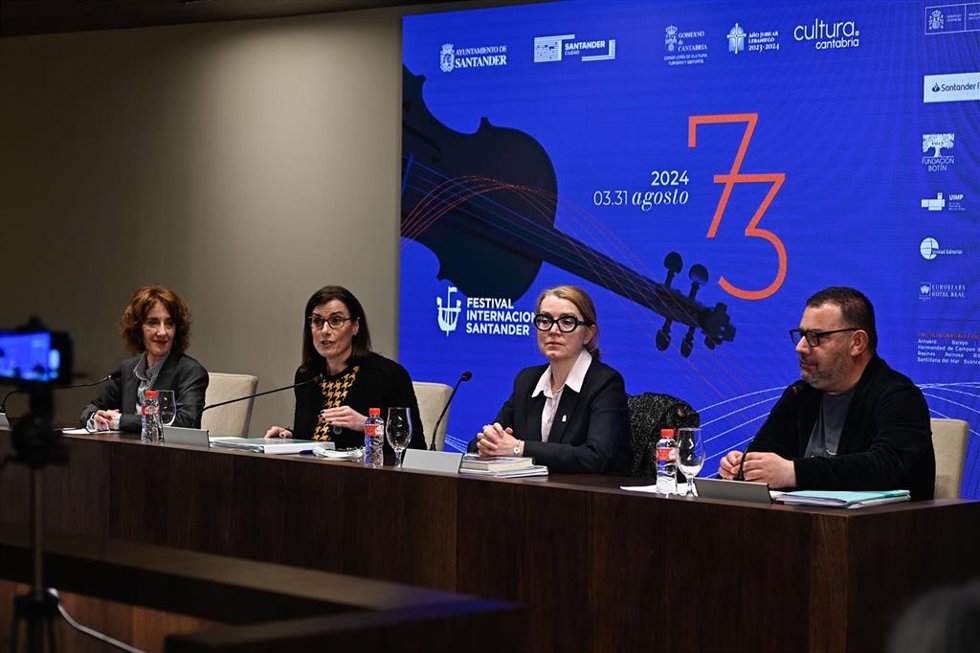 Presentación de la 73 edición del Festival Internacional de Santander