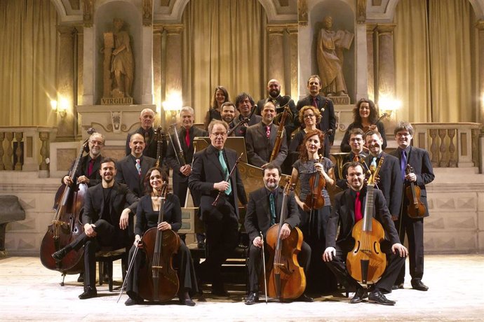 Componentes de la Orchestra Barocca Zefiro.