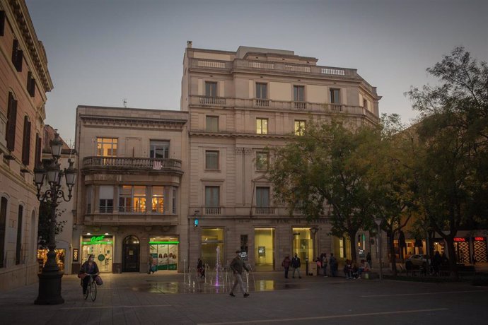 Archivo - Sede histórica del Banc Sabadell en Sabadell (Barcelona).