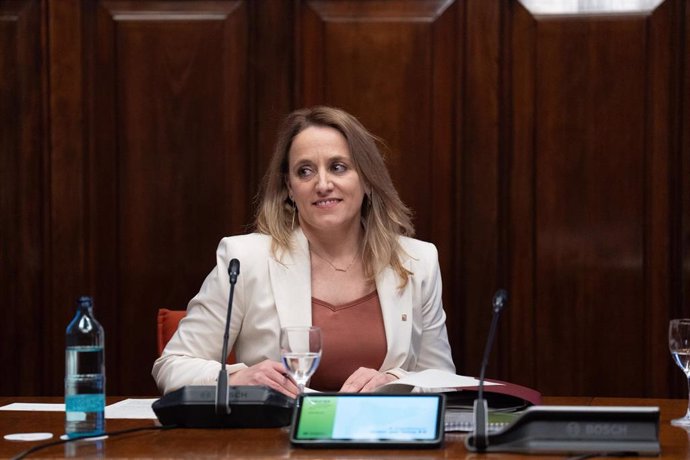 Archivo - La consellera de Economía y Hacienda de la Generalitat, Natàlia Mas