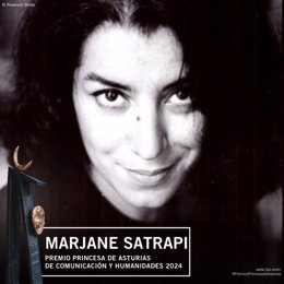 Marjane Satrapi ha sido galardonada con el Premio Princesa de Asturias de Comunicación y Humanidades 2024.