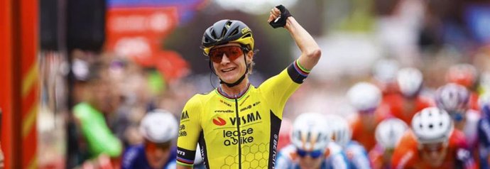 Marianne Vos, campeona de la tercera etapa de la Vuelta Femenina by Carrefour