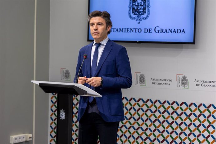El portavoz del equipo de gobierno local de Granada, Jorge Saavedra, en una imagen reciente