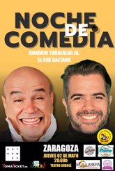 Foto: Venezuela.- Zaragoza.- La 'Noche de comedia' llega este jueves al Teatro Arbolé con los cómicos Honorio Torrealba Jr. y Ché Gaetano