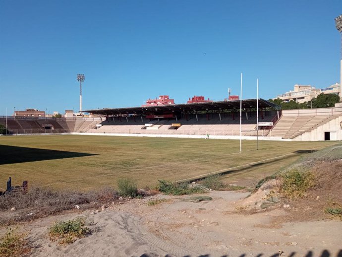Archivo - Estadio muncipal de rugby Juan Rojas de Almería.