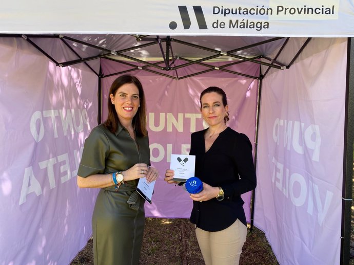 La Diputación lleva los Puntos Violeta a las fiestas de los municipios para informar y prevenir frente a la violencia de género