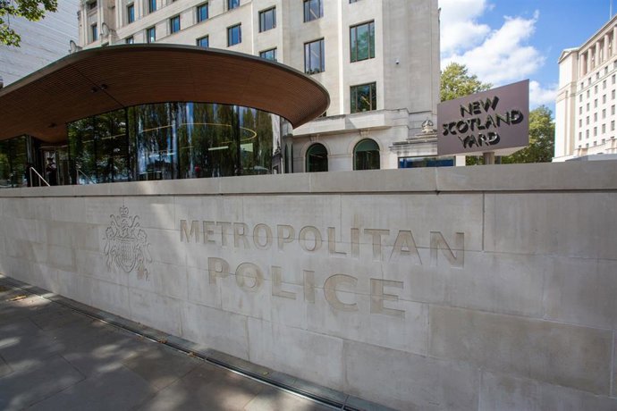 Archivo - Sede de la Policía Metropolitana en Londres