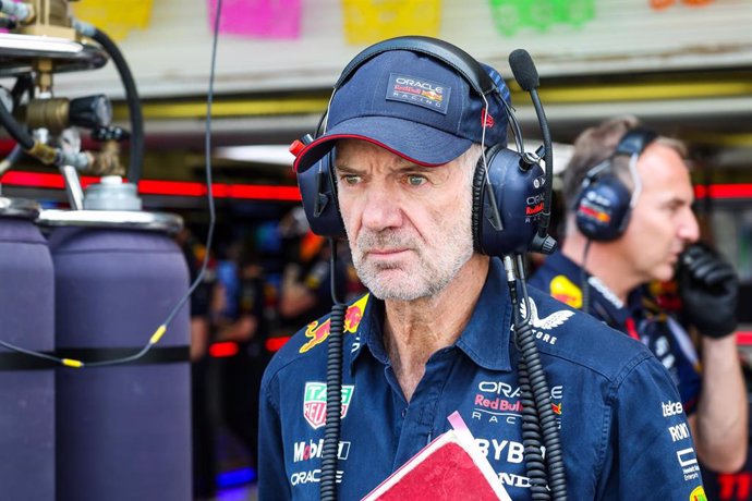 Archivo - Adrian Newey, director técnico de Red Bull Racing, durante el Gran Premio de México de Fórmula 1 en 2023