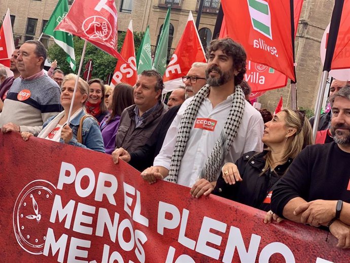 PSOE de Sevilla defiende este 1 de Mayo que "merece la pena que Sánchez siga liderando los avances en derechos" de los trabajadores