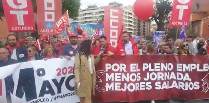 Manifestación del 1 de Mayo