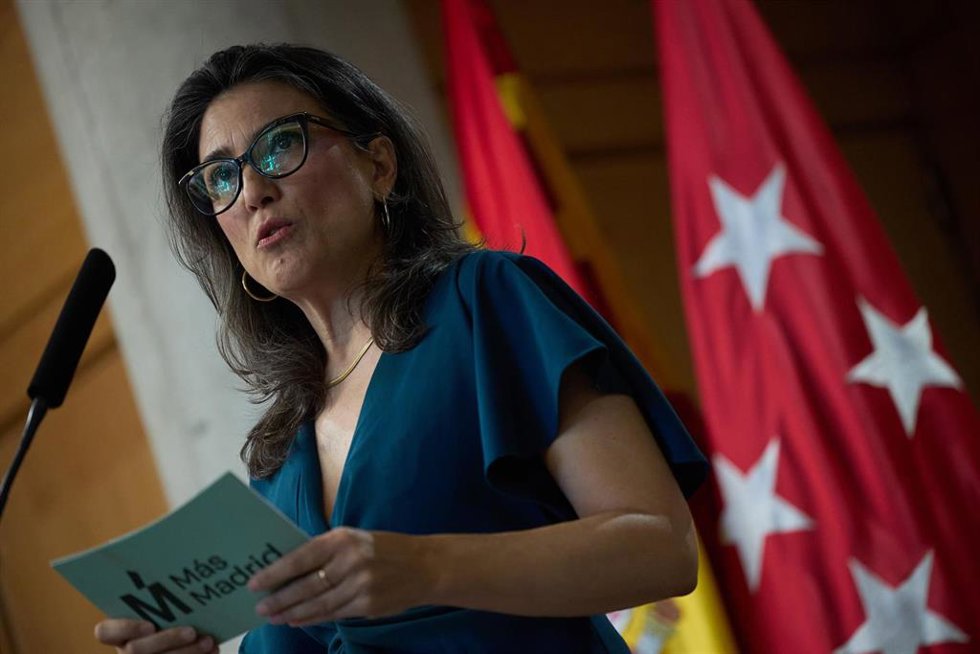 La portavoz de Más Madrid en la Asamblea, Manuela Bergerot.