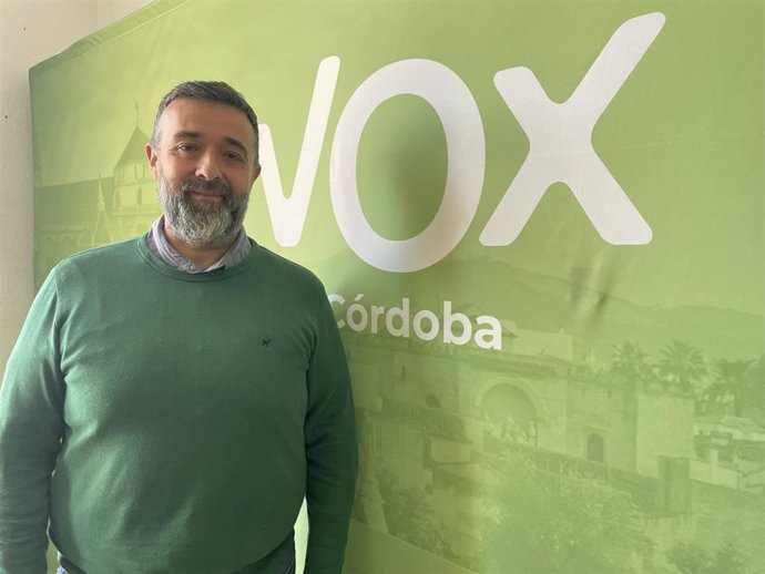 El concejal de Vox en el Ayuntamiento de Córdoba, Rafael Saco,