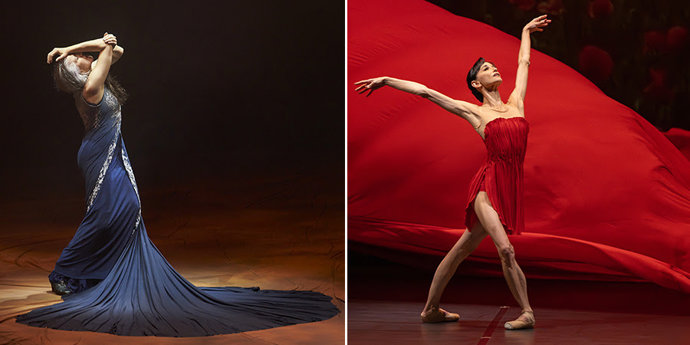 Las bailarinas María Pagés y Lucía Lacarra