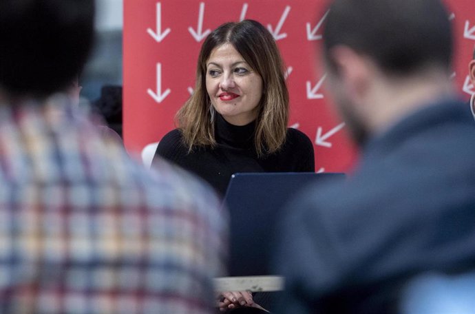 Archivo - La ministra de Juventud e Infancia, Sira Rego, durante una reunión de la Coordinadora Federal de IU, en el Espacio Ecooo, a 1 de diciembre de 2023, en Madrid (España).