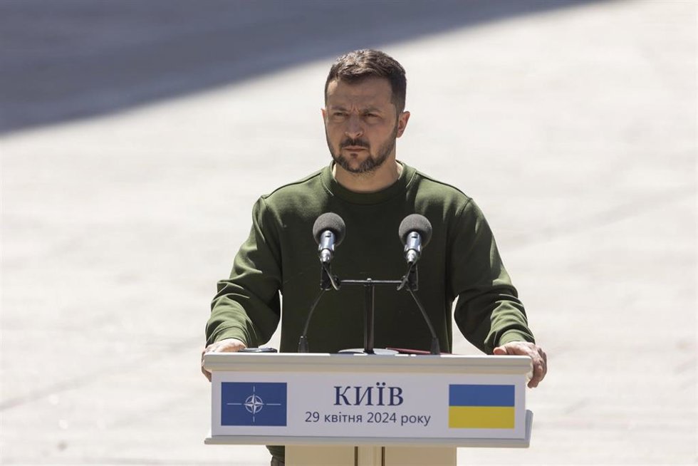 El presidente ucraniano, Volodimir Zelenski
