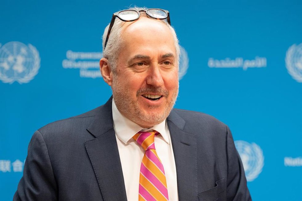 Archivo - El portavoz del secretario general de la ONU, Stéphane Dujarric