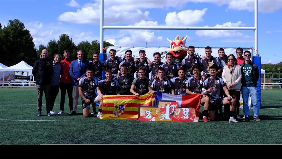 El equipo masculino de la USJ cuenta con un destacado palmarés y ya acumula, con esta última victoria, diez medallas de oro en campeonatos de Aragón.