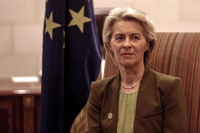 La presidenta de la Comisión Europea, Ursula Von der Leyen, de visita en Líbano
