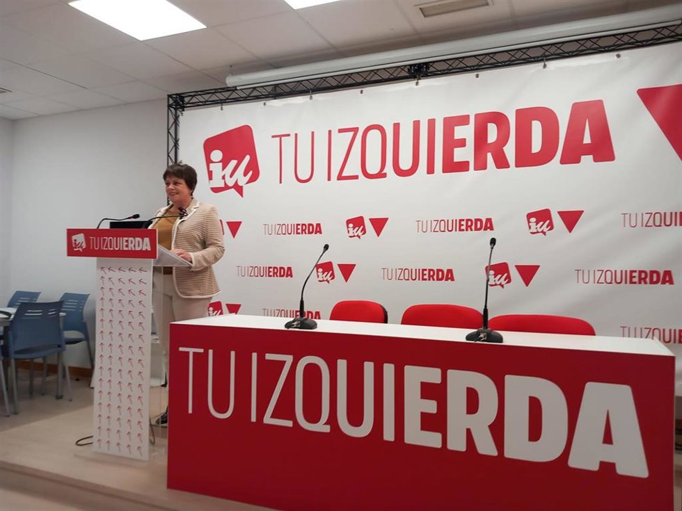 La diputada de IU en La Rioja, Henar Moreno.