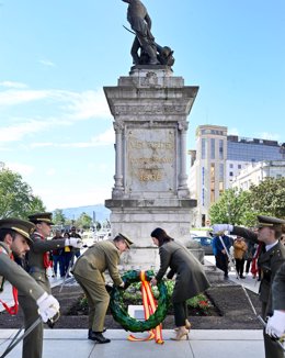 Acto celebración Dos de Mayo en Santander