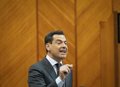 Moreno descarta "imponer" la tasa turística, que afectaría a 3,4 millones de andaluces y no tiene "demanda social"