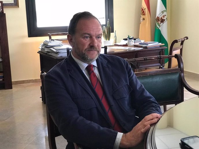 Archivo - El presidente de Asaja-Huelva y de la FOE, José Luis García-Palacios. 