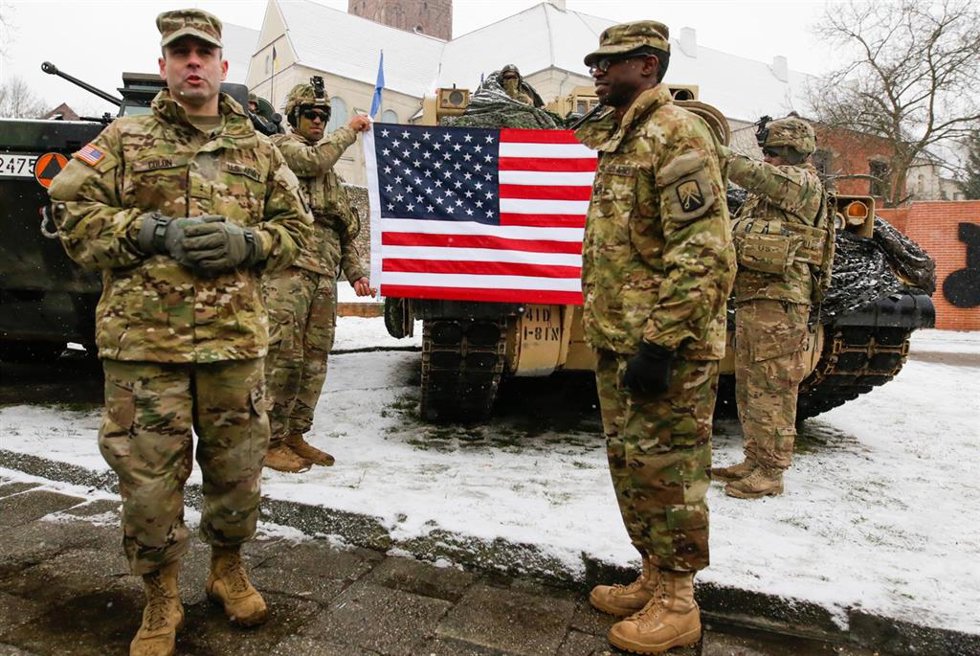Archivo - Tropas del Ejército de Estados Unidos