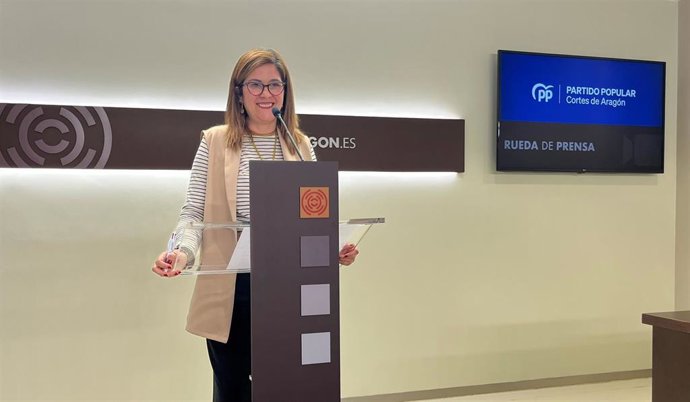 La diputada del PP, Susana Gaspar