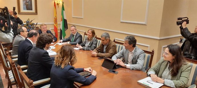 Sesión constitutiva del Consejo Rector del Consorcio del Casco Antiguo de Badajoz