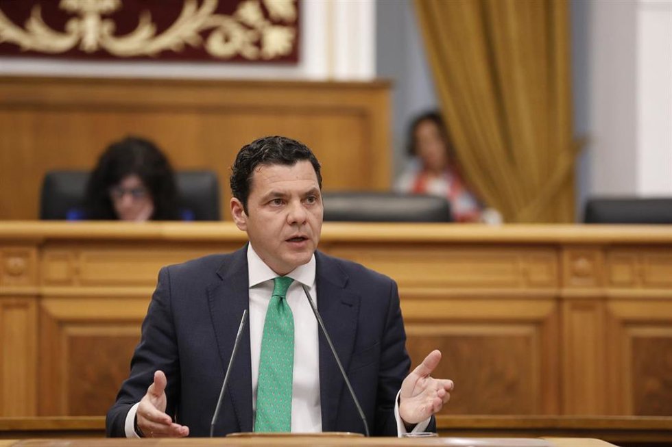 El diputado de Vox Luis Juan Blázquez