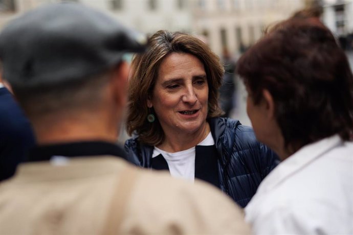 La vicepresidenta tercera, ministra para la Transición Ecológica y candidata del PSOE a las elecciones europeas, Teresa Ribera.