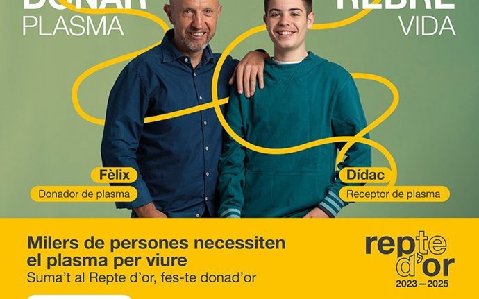 Imagen de la campaña del Banc de Sang i Teixits