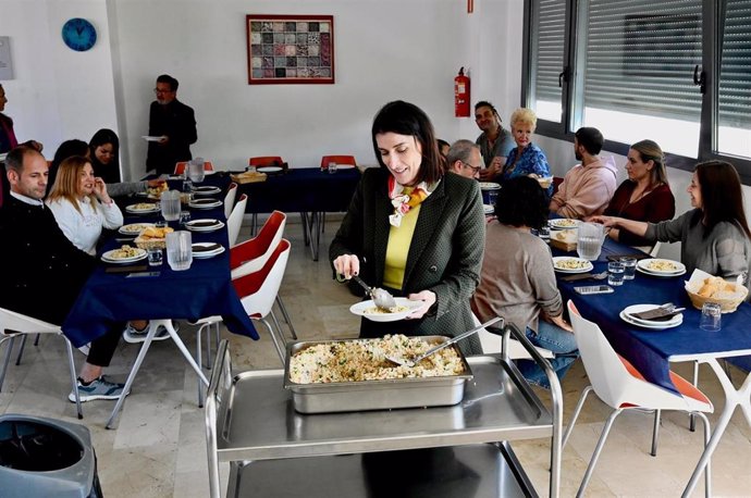 Gema Igual en la renovación del servicio de restauración y cocina del Centro Princesa Letizia