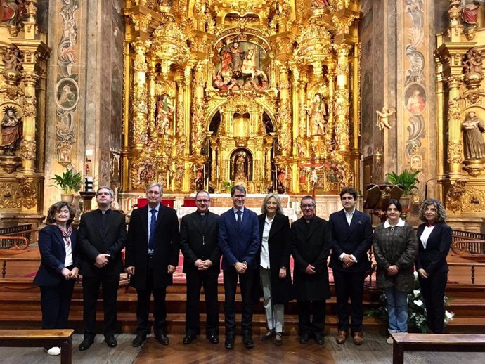 Restaurado el retablo de Santiago el Mayor de Calahorra