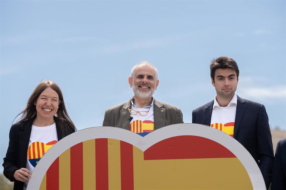 El líder de Ciudadanos en Cataluña y candidato a las elecciones catalanas del 12 de mayo, Carlos Carrizosa