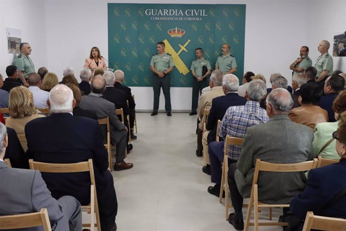 La Comandancia de la Guardia Civil de Córdoba rinde homenaje a sus Guardias Civiles Veteranos.