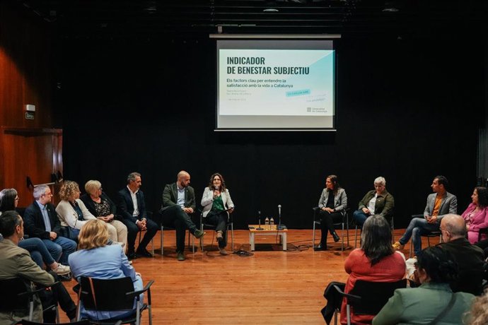 Vilagr en el acto de Sant Andreu de la Barca (Barcelona) este jueves
