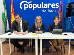 Reunión del PP en Baeza