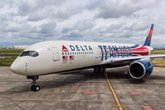 Foto: Estados Unidos.- Delta presenta un avión con una librea especial en honor al equipo de Estados Unidos para los JJOO