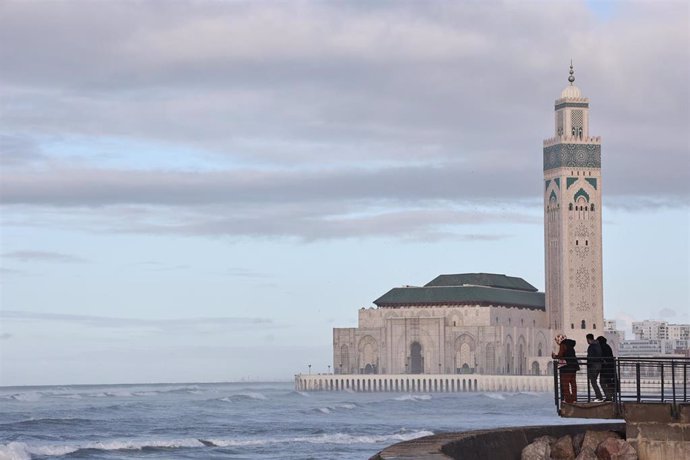 Archivo - Vista de la costa atlántica en la ciudad de Casablanca, Marruecos