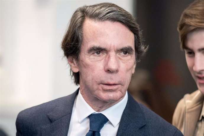 El expresidente del Gobierno y presidente de la fundación FAES, José María Aznar. 