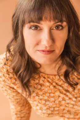 Archivo - La novelista Bibiana Collado Cabrera.