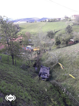 Accidente de tráfico en Tineo