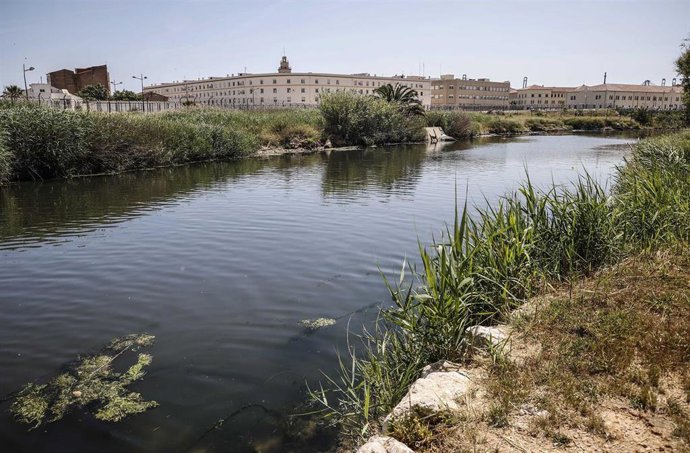 Archivo - Imagen de archivo de terrenos del futuro Parque de Desembocadura de València. 