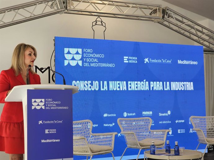 La consellera de Innovación, Industria, Comercio y Turismo, Nuria Montes